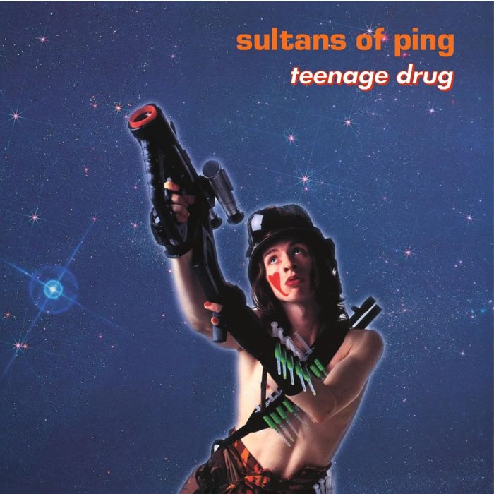 SULTANS OF PING F.C. - TEENAGE DRUG (TRANSLUCENT BLUE VINYL/180G/NUMBERED)
