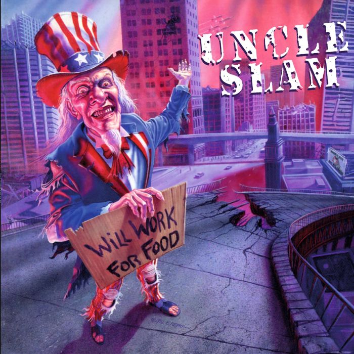 UNCLE SLAM - WILL WORK FOR FOOD (TRANSLUCENT PURPLE VINYL/180G/NUMBERED)