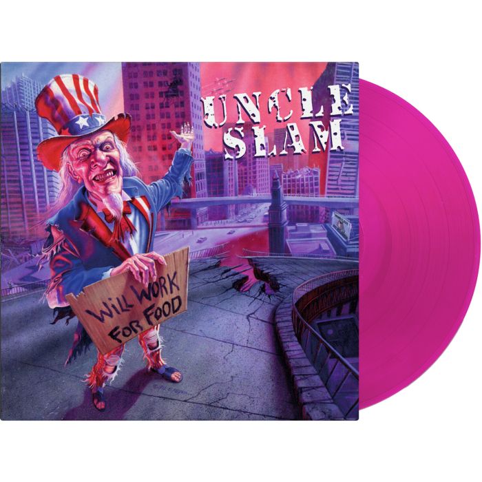 UNCLE SLAM - WILL WORK FOR FOOD (TRANSLUCENT PURPLE VINYL/180G/NUMBERED)