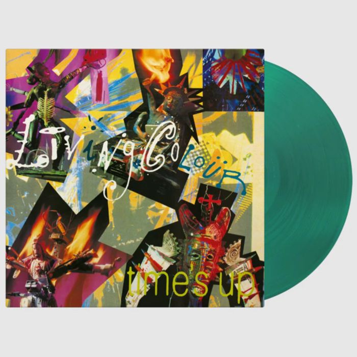 LIVING COLOUR - TIME'S UP (NUMBERED/TRANSLUCENT GREEN VINYL)