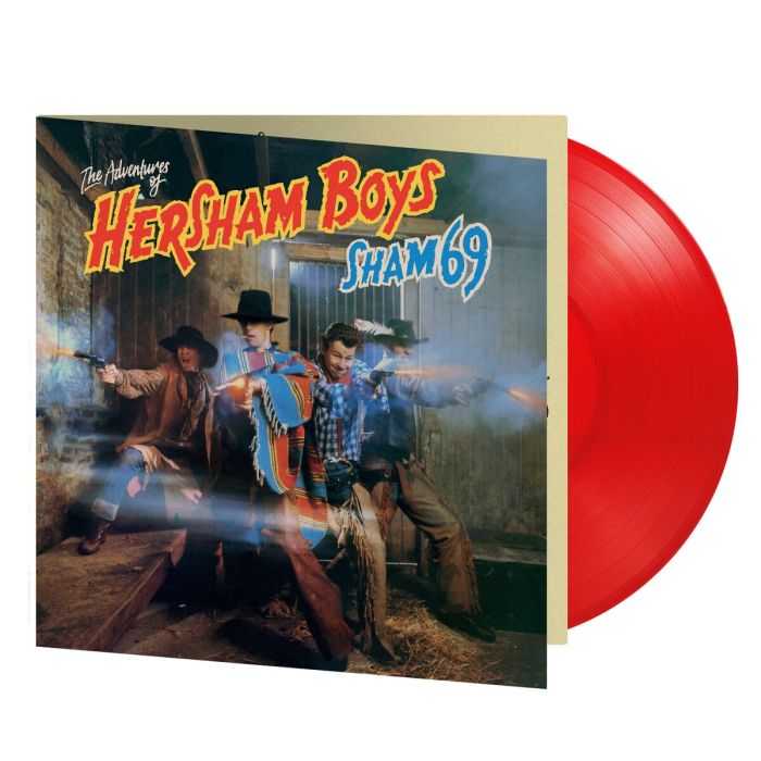 SHAM 69 - ADVENTURES OF HERSHAM BOYS (TRANSLUCENT RED VINYL/180G/NUMBERED)