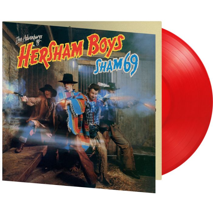 SHAM 69 - ADVENTURES OF HERSHAM BOYS (TRANSLUCENT RED VINYL/180G/NUMBERED)