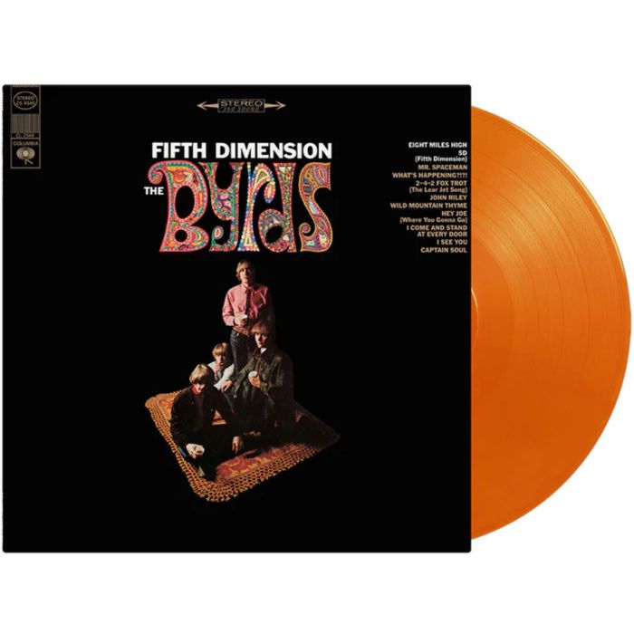 BYRDS - FIFTH DIMENSION (ORANGE VINYL/180G/NUMBERED)