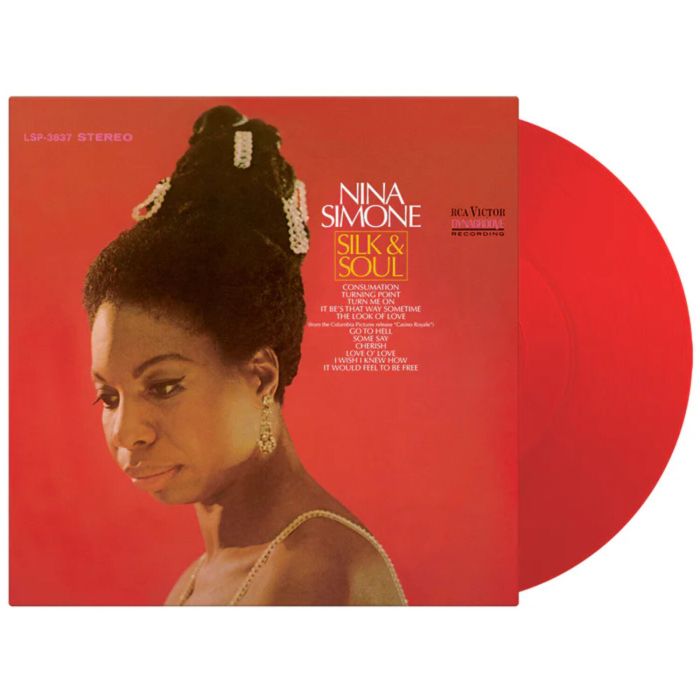 NINA SIMONE - SILK & SOUL (TRANSLUCENT RED VINYL/180G/NUMBERED)