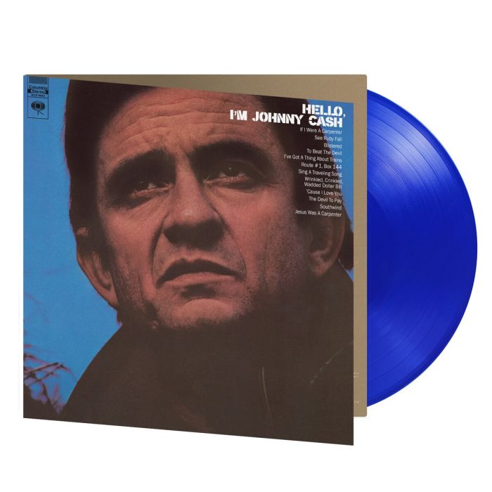 JOHNNY CASH - HELLO, I'M JOHNNY CASH (BLUE VINYL/180G)