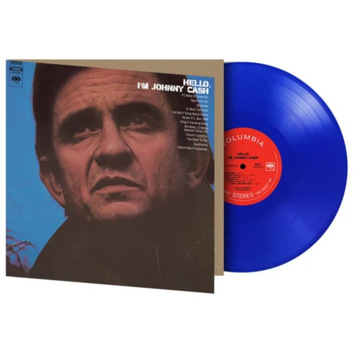JOHNNY CASH - HELLO, I'M JOHNNY CASH (BLUE VINYL/180G)