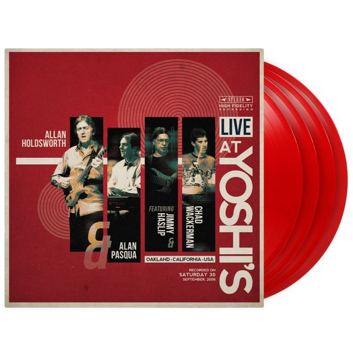 ALLAN HOLDSWORTH - LIVE AT YOSHI'S (TRANSLUCENT RED VINYL/180G)
