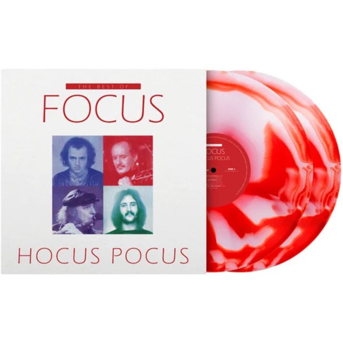 FOCUS - BEST OF FOCUS HOCUS POCUS (RED & WHITE SWIRLED VINYL/140G/2LP/LIM