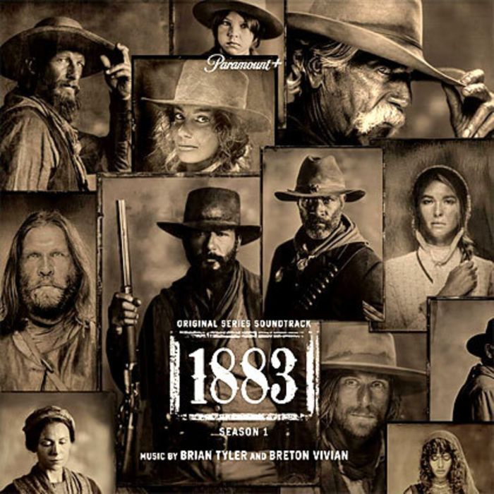 BRIAN & BRETON VIVIAN TYLER - 1883 (OST) (ASH GREY VINYL/180G)
