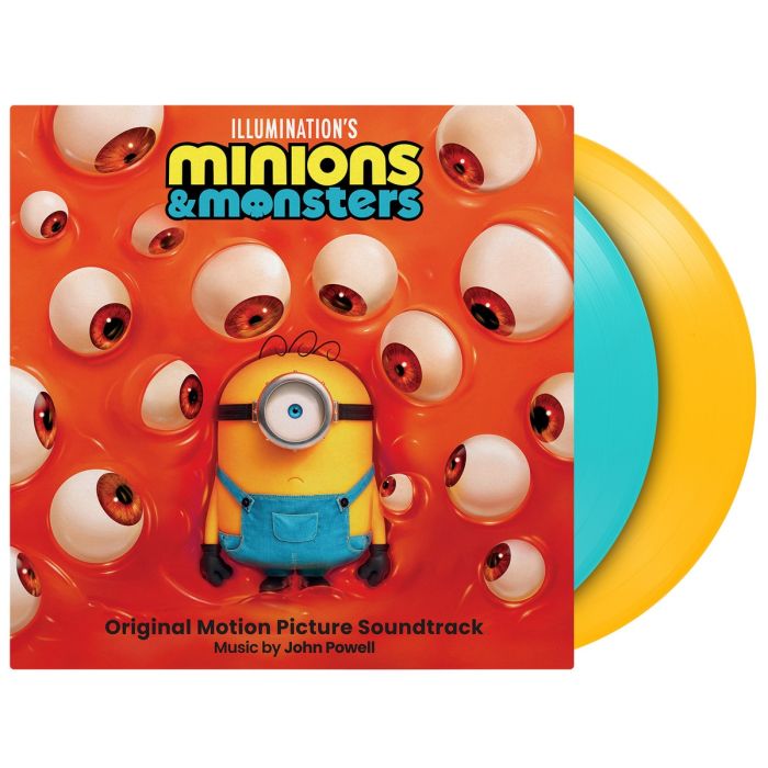 JOHN POWELL - MINIONS & MONSTERS (OST) (YELLOW/TURQUOISE VINYL/180G)