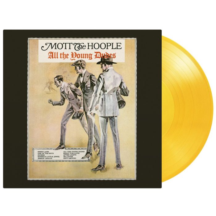MOTT THE HOOPLE - ALL THE YOUNG DUDES (180G/LIMITED/TRANSLUCENT YELLOW VINYL)