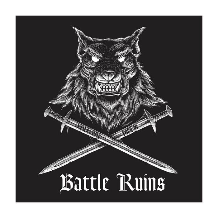 BATTLE RUINS - GLORIOUS DEAD (BLACK/WHITE SWIRL VINYL)