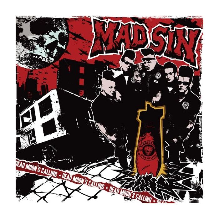MAD SIN - DEAD MOON'S CALLING (OXBLOOD/WHITE SWIRL VINYL)