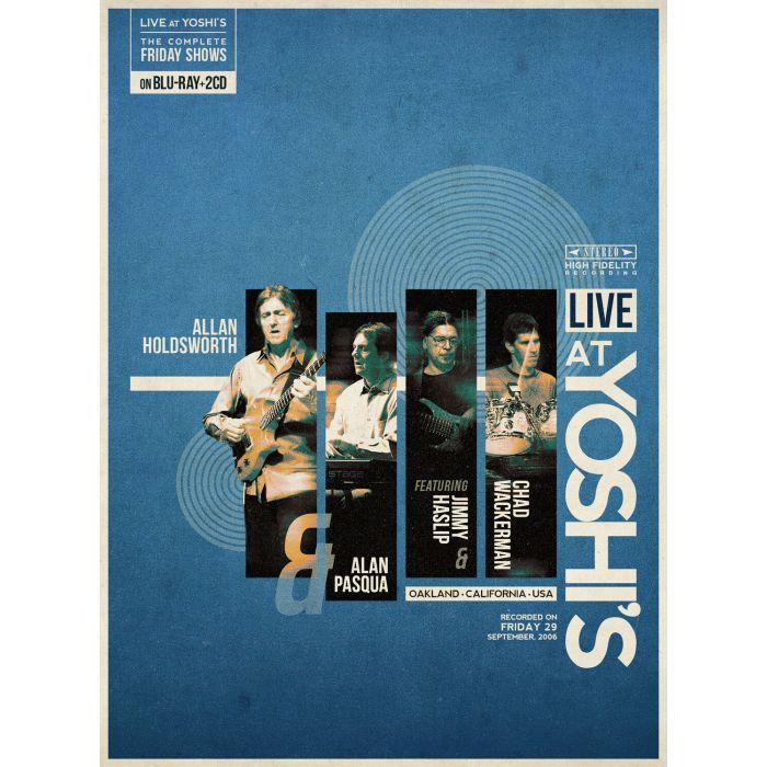 [2CD+BluRay] Allan Holdsworth & Alan Pasqua feat. Jimmy Haslip & Chad Wackerman - Live at Yoshi's Friday 29-09-2006