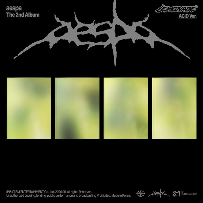 AESPA - LEMONADE - THE 2ND ALBUM (ACID VER.)