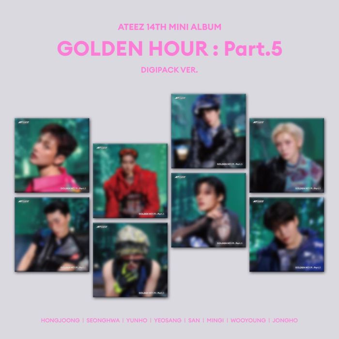 ATEEZ - GOLDEN HOUR : PART.5 (DIGIPACK VER.)