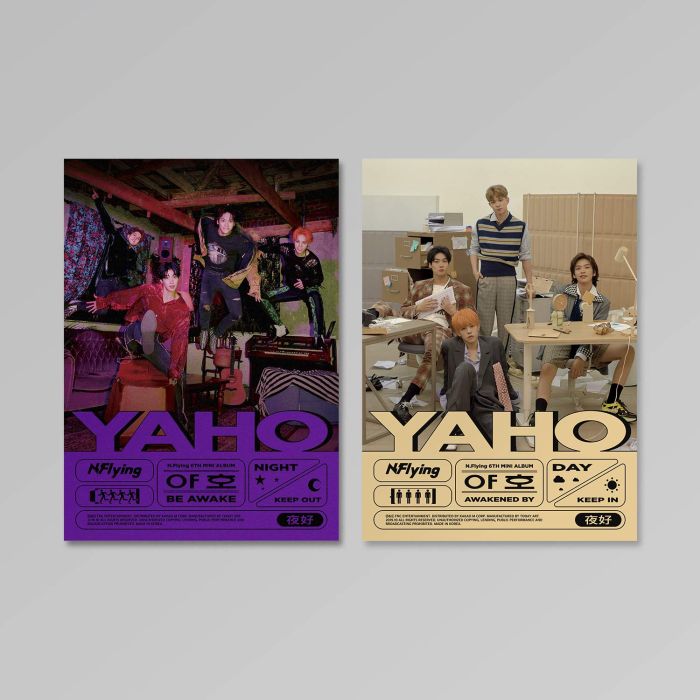 N.FLYING - YAHO (6TH MINI ALBUM)