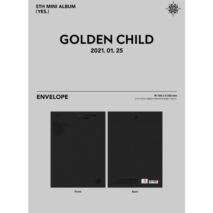 GOLDEN CHILD - YES (5TH MINI ALBUM)