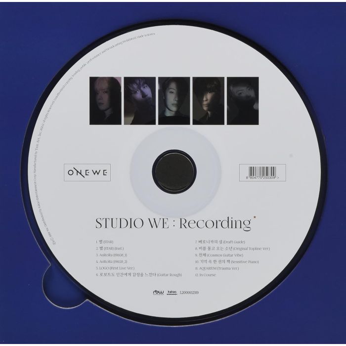 ONEWE - STUDIO WE: RECORDING #2 (2ND DEMO ALBUM)
