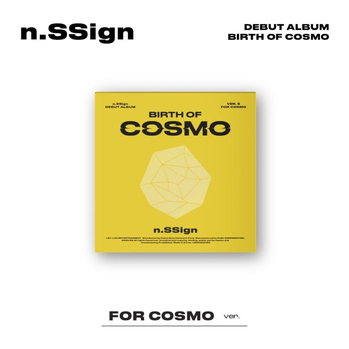 N.SSIGN - DEBUT ALBUM : BIRTH OF COSMO (FOR COSMO VER.)