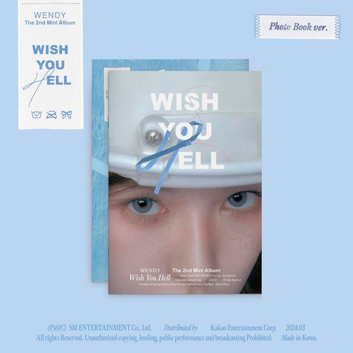 WENDY - WENDY THE 2ND MINI ALBUM WISH YOU HELL (PHOTO BOOK VER.)