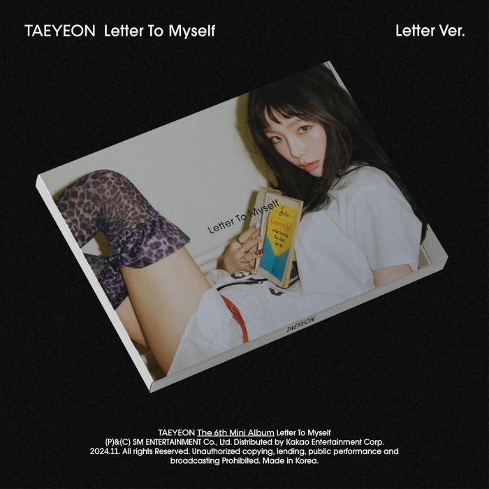 TAEYEON - LETTER TO MYSELF (6TH MINI ALBUM) (LETTER VER.)