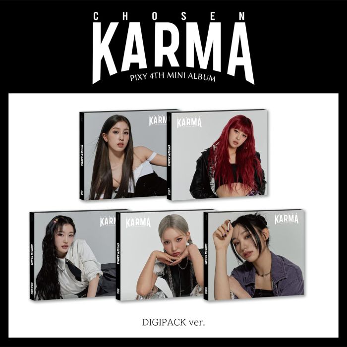 PIXY - CHOSEN KARMA (4TH MINI ALBUM) (DIGIPACK VER)
