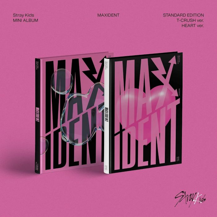STRAY KIDS - MAXIDENT (T-CRUSH VERSION/HEART VERSION)