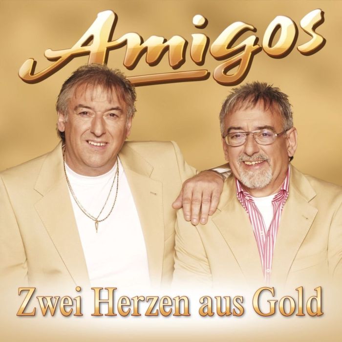 AMIGOS - ZWEI HERZEN AUS GOLD