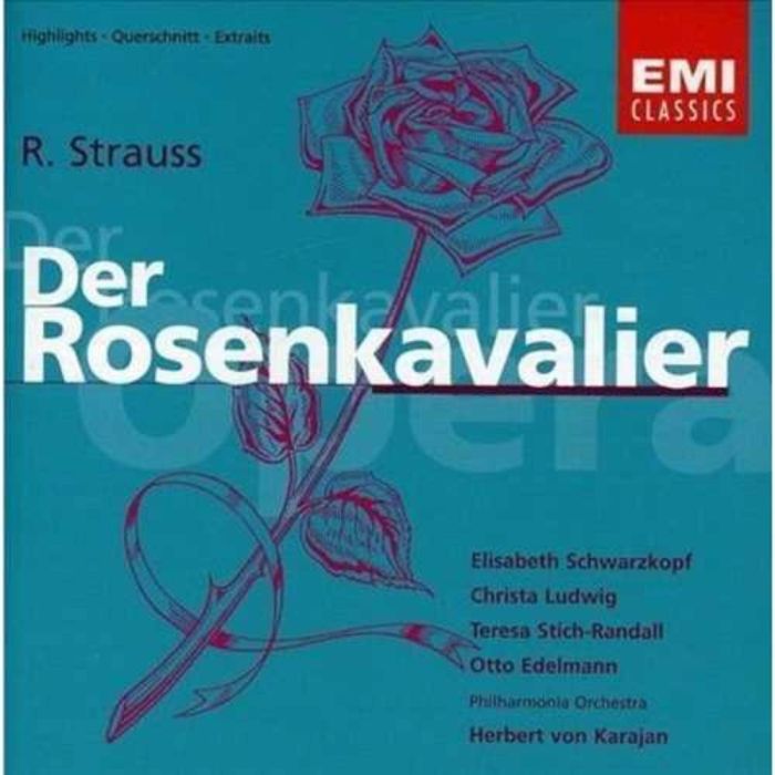 SCHWARZKOPF,ELISABETH & PHILHARMONIA ORCHESTRA - RICHARD STRAUSS: DER ROSENKAVALIER