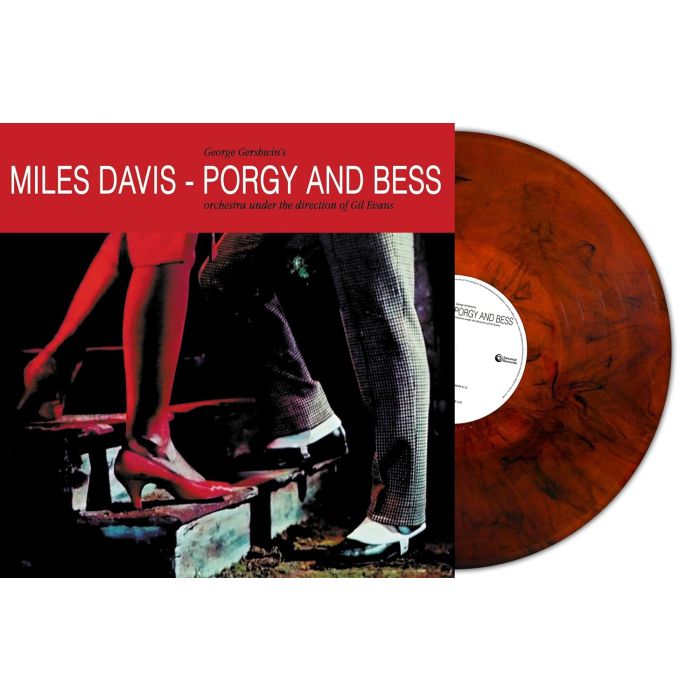 DAVIS,MILES & GEORGE GERSHWIN - PORGY & BESS (RED MARBLE VINYL)