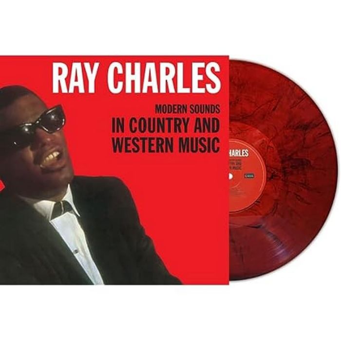 RAY CHARLES - MODERN SOUNDS IN COUNTRY & WESTERN MUSIC (RED MARBLE VINYL)