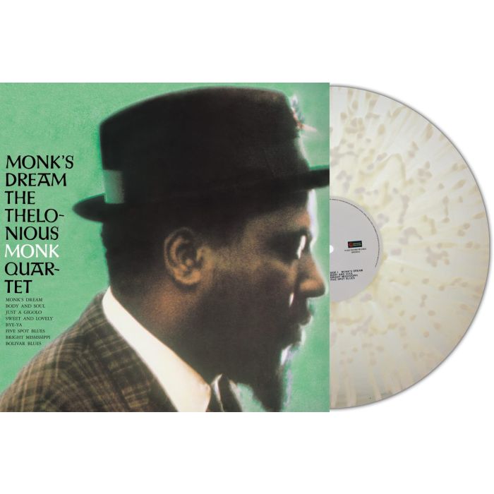 THELONIOUS MONK - MONKS DREAM (CLEAR/WHITE SPLATTER VINYL)