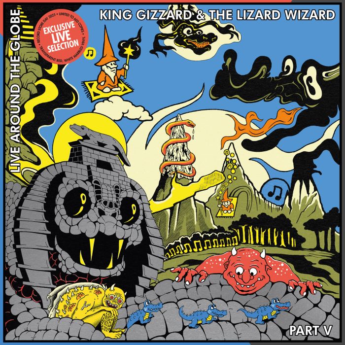 KING GIZZARD & THE LIZARD WIZARD - LIVE AROUND THE GLOBE: PART V (COLORED VINYL)