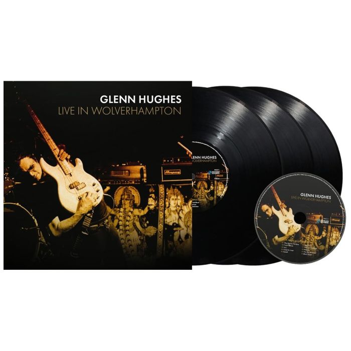 [LP/CD] GLENN HUGHES - LIVE IN WOLVERHAMPTON INCL CD