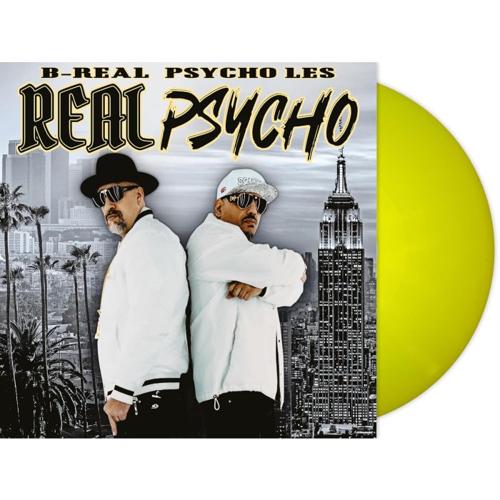 B-REAL & PSYCHO LES - REAL PSYCHO (YELLOW VINYL)