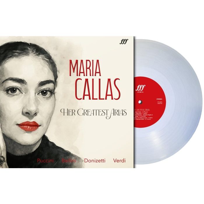 MARIA CALLAS - GREATEST HITS (CLEAR VINYL)