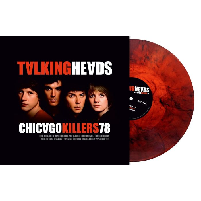 TALKING HEADS - CHICAGO KILLERS 78 (RED MARBLE VINYL)