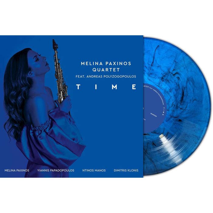 MELINA QUARTET PAXINOS - TIME (BLUE MARBLE VINYL)