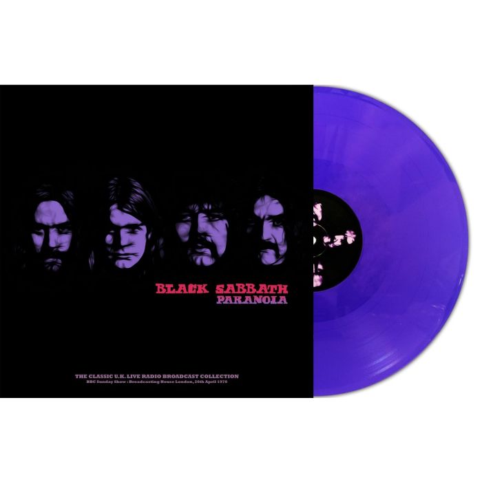 BLACK SABBATH - PARANOIA - BBC SUNDAY SHOW. LONDON 1970 (LAGOON VINYL)