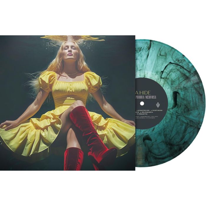 LIA HIDE - ARISTOPHOBIA NERVOSA (TURQUOISE MARBLE VINYL)