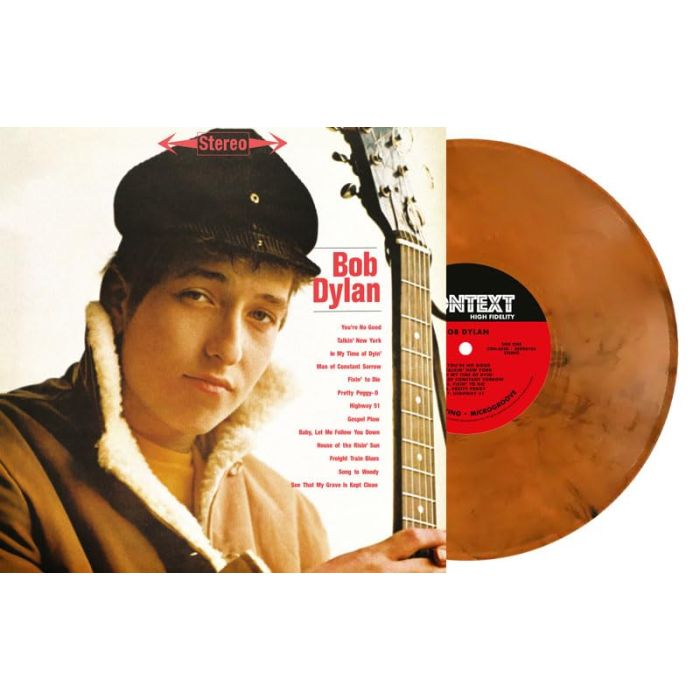 BOB DYLAN - BOB DYLAN (ORANGE MARBLE VINYL)