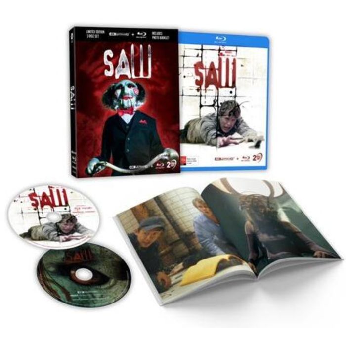SAW (2004) (LIMITED EDITION 3D) (4K UHD/BLU-RAY)
