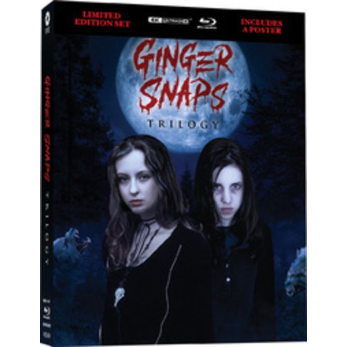 GINGER SNAPS TRILOGY (2000 - 2004) - (4KUHD/BLU-RAY) (LIMITE - GINGER SNAPS TRILOGY (2000 - 2004) - (4KUHD/BLU-RAY) (LIMITED EDI