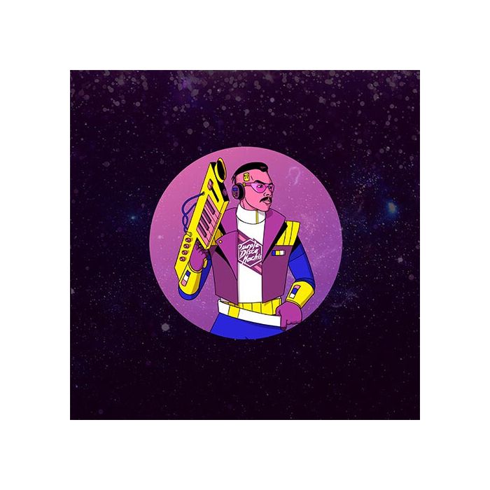 PURPLE DISCO MACHINE - PLAYBOX (A4 STICKER SHEET INSERT)