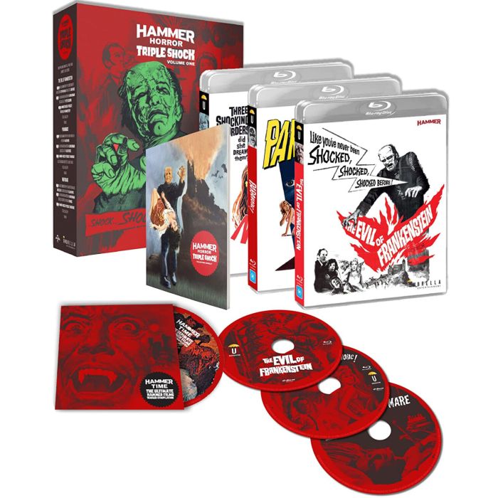 HAMMER TRIPLE SHOCK COLLECTION VOL. 1: THE EVIL OF FRANKENST - HAMMER TRIPLE SHOCK COLLECTION VOL. 1: THE EVIL OF FRANKENSTEIN;P