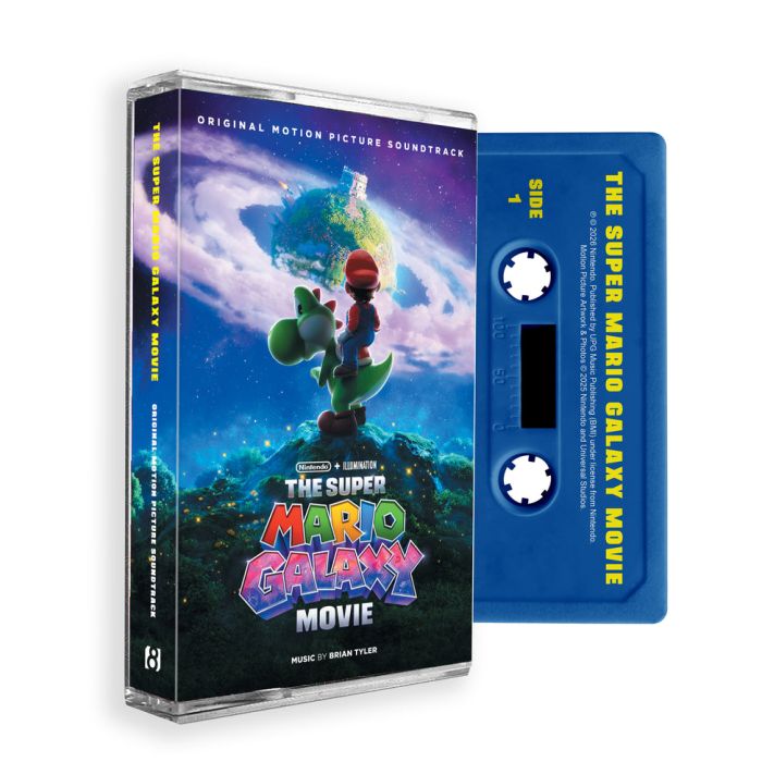 Brian Tyler - The Super Mario Galaxy Movie (GALACTIC BLUE CASSETTE)