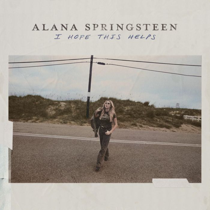 ALANA SPRINGSTEEN - I HOPE THIS HELPS (140G/IRIDESCENT BLUE VINYL)