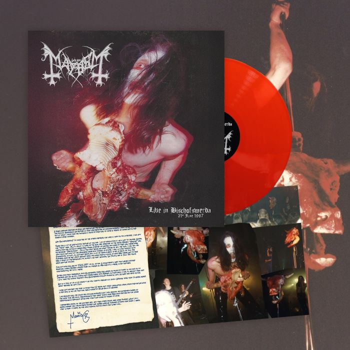 MAYHEM - LIVE IN BISCHOFSWERDA (LIMITED/RED VINYL)