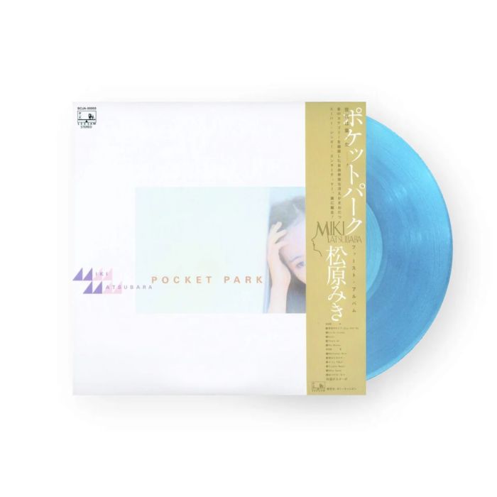 MIKI MATSUBARA - POCKET PARK (AQUA BLUE VINYL/JAPANESE IMPORT/REMASTERED/POSTER/LI